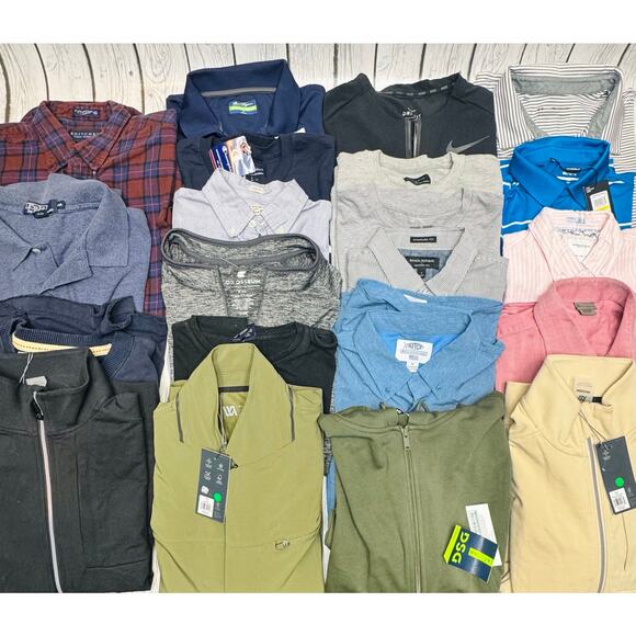 Reseller Bundle Men’s Shirts Size Small-XX Large Name Brand Designer - Picture 1 of 10